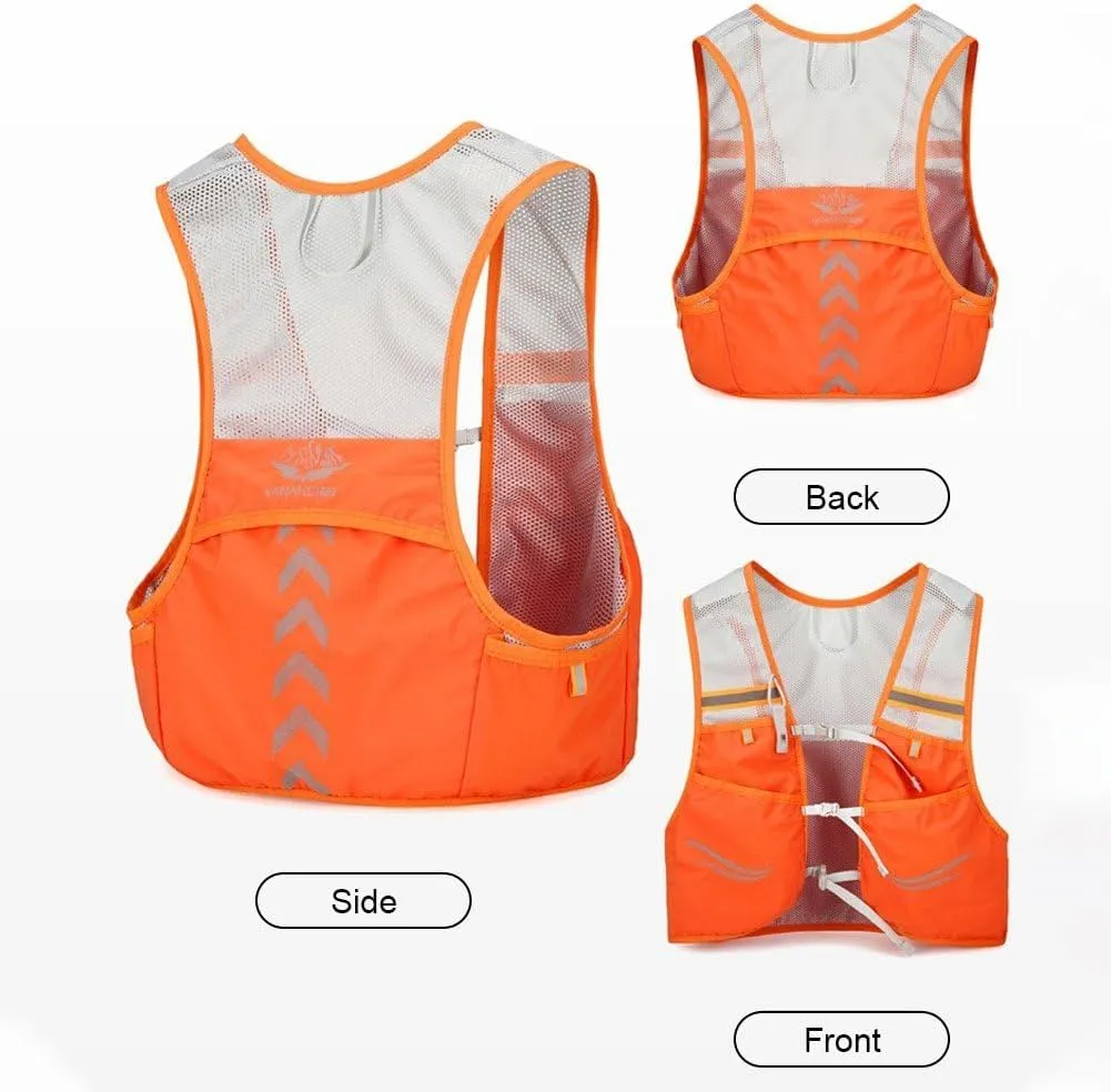 Running Vest, Lightweight Running Hydration Vest Insulated Pack Running Phone Holder Backpack for Men Women for Outdoor Sports