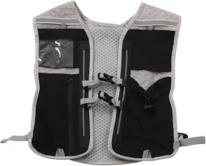 Running Vest, Reflective Vest with Breathable Mesh Adjustable Straps Running Hydration for Women Men Camping Fishing