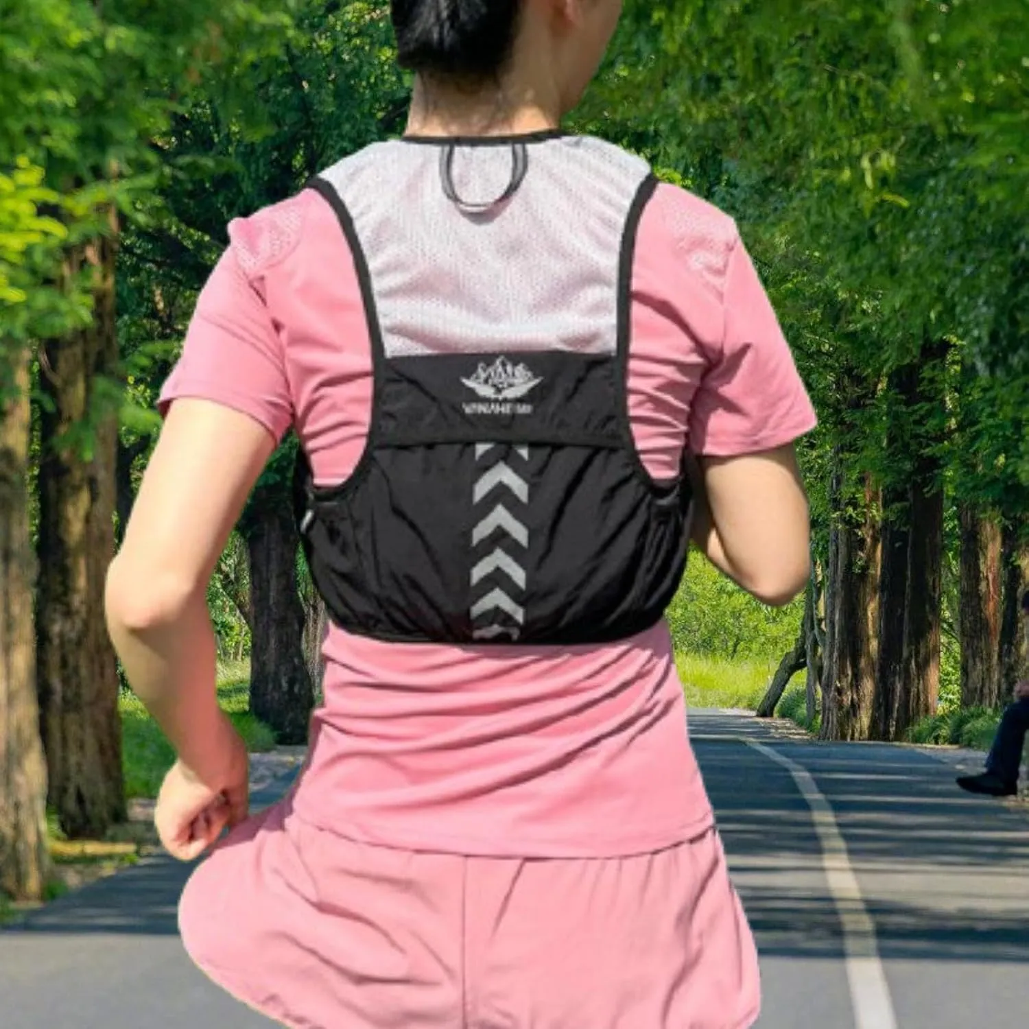 Running Vest with Hydration System and Ample Pocket Space