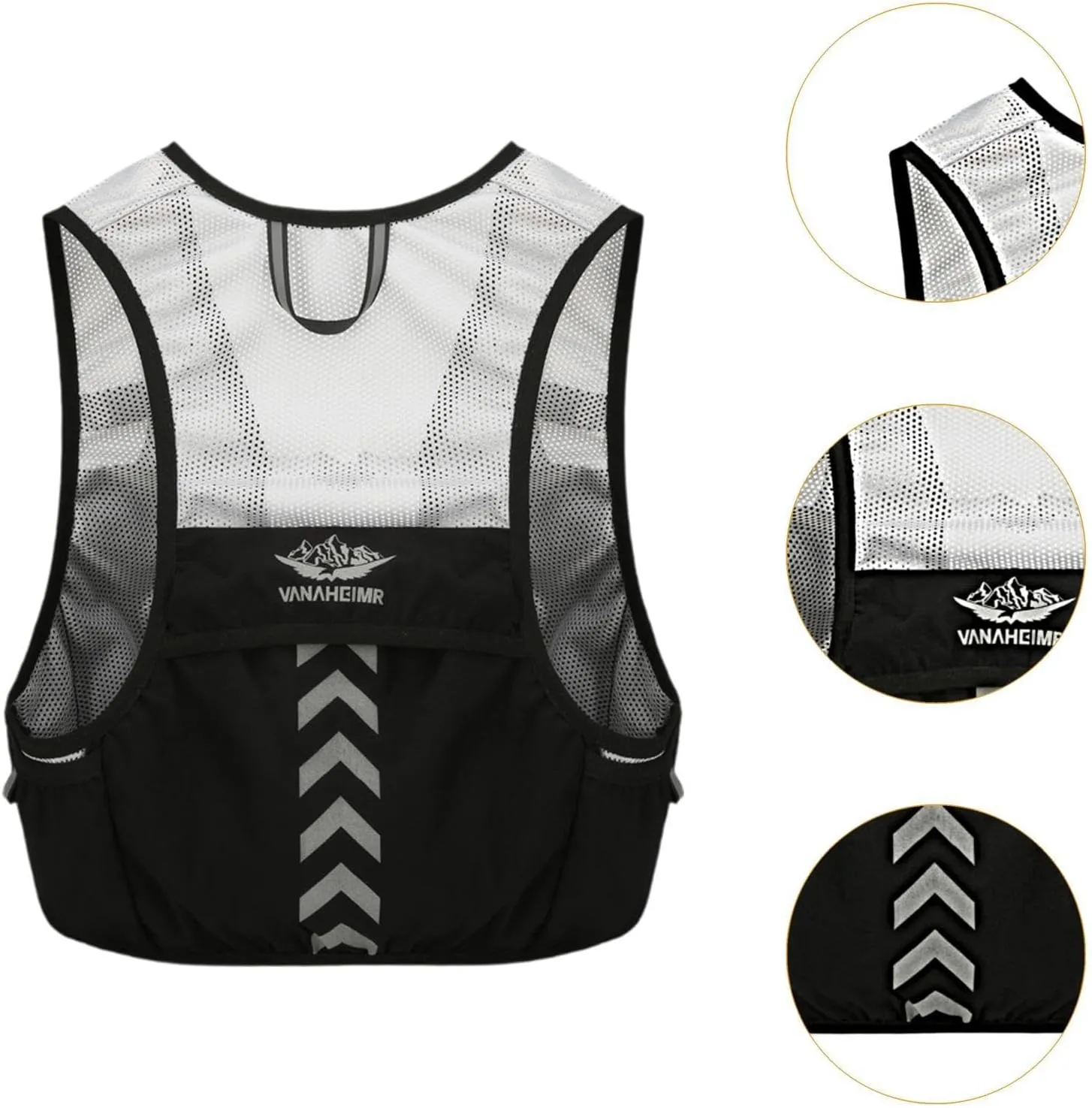 Running Vest with Hydration System and Ample Pocket Space