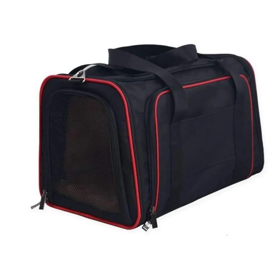 Rynx | Expandable pet carrier for small dogs cats Soft-sided box Airline approved dog house Car travel bag Multifunction pet carrier