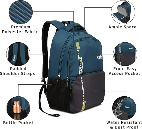 Safari Quill DLX 19" Backpack - Blue