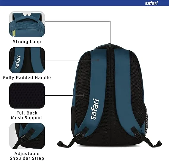 Safari Quill DLX 19" Backpack - Blue