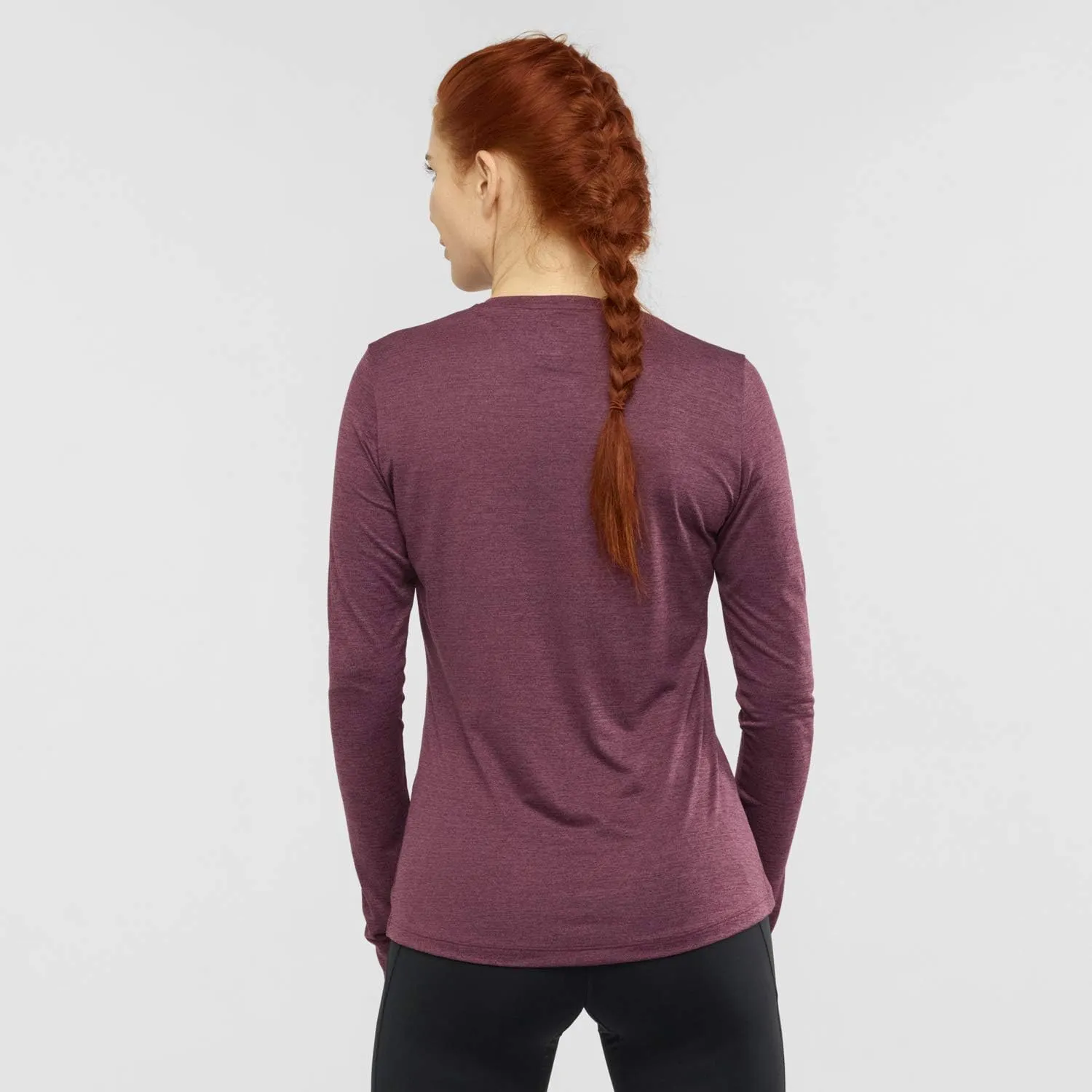 Salomon Women's Agile Long Sleeve Running Tee