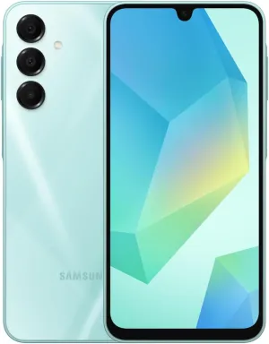 SAMSUNG Galaxy A16 5G LTE (128GB   6GB) Latin Version SM-A166M/DS Factory Unlocked 6.7" Dual Sim 50MP Dual Cam (Case Bundle) - (Light Green)