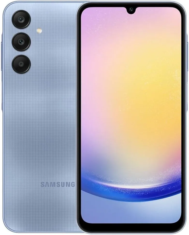 Samsung Galaxy A25 5G (SM-A256E/DS), 256GB 8GB Ram, Dual Sim, Factory Unlocked Gsm, International Version (Blue)