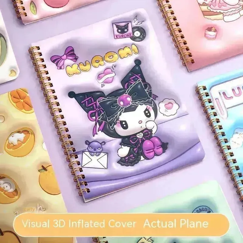 Sanrio 3D Kawaii Notebook Kuromi & Friends