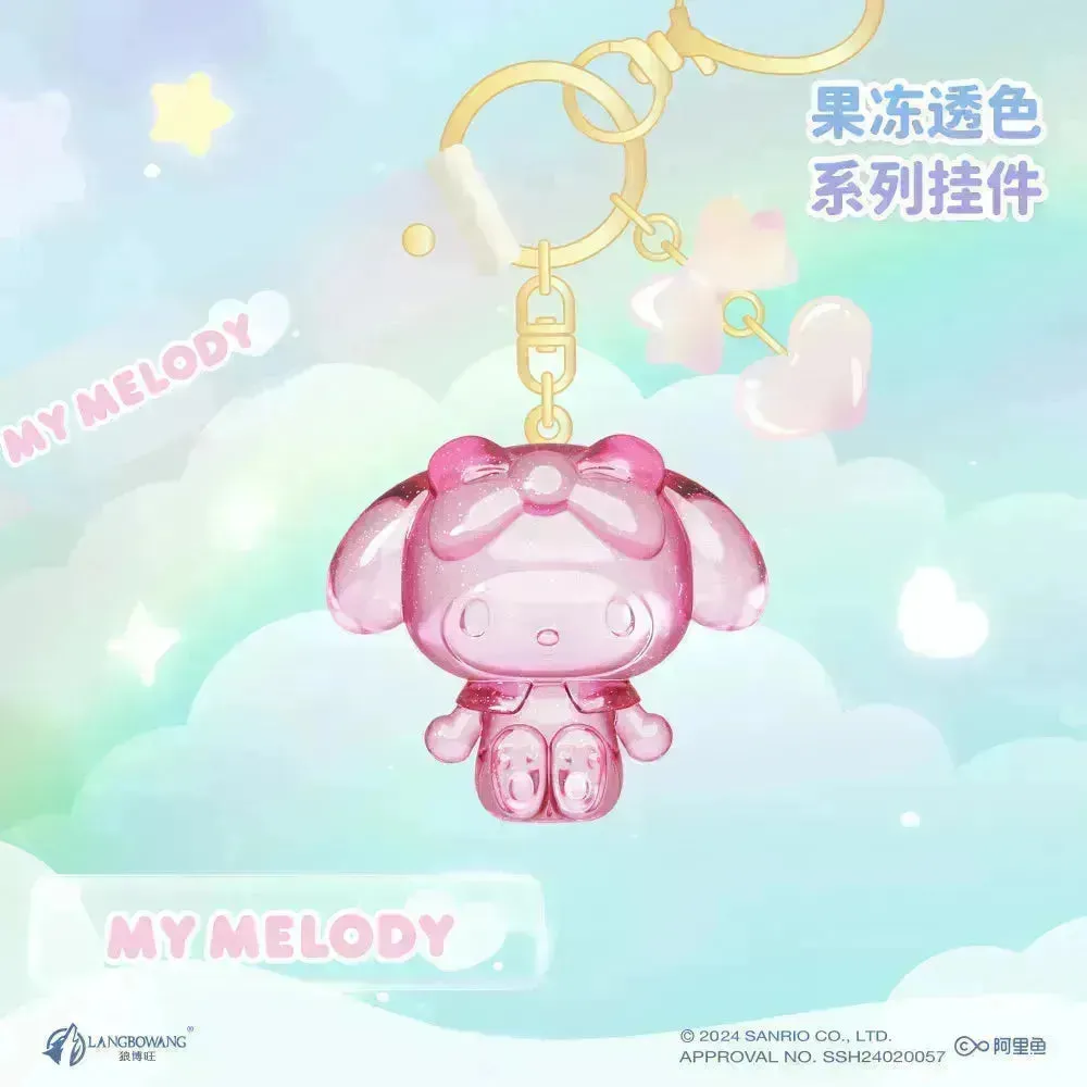 Sanrio Transparent Jelly Keychain