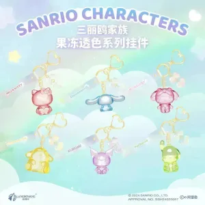 Sanrio Transparent Jelly Keychain