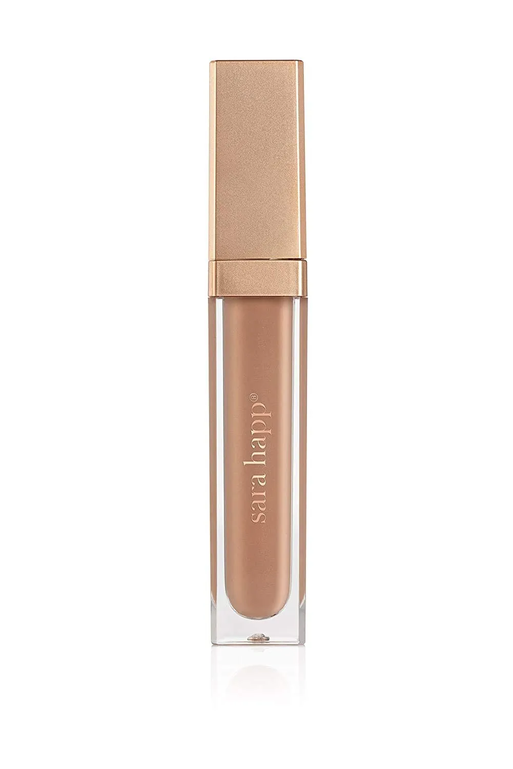 Sara Happ Nude Slip Luxe Gloss - High-Impact Shine & Long-Lasting Wear, Nourish, Hydrate, and Heal Your Lips, 0.21 fl. oz.