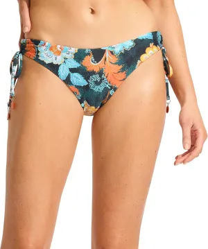 Seafolly Women's Loop Tie Side Hipster Bikini Bottom Swimsuit