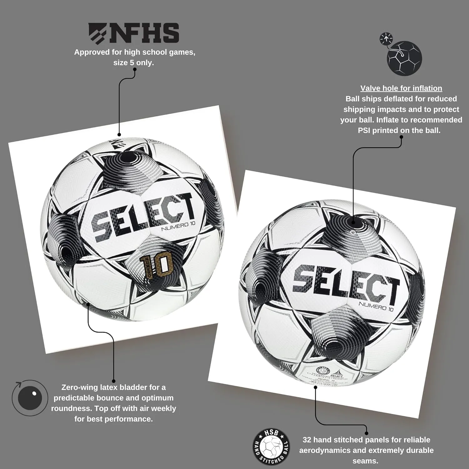 Select Numero 10 Soccer Ball