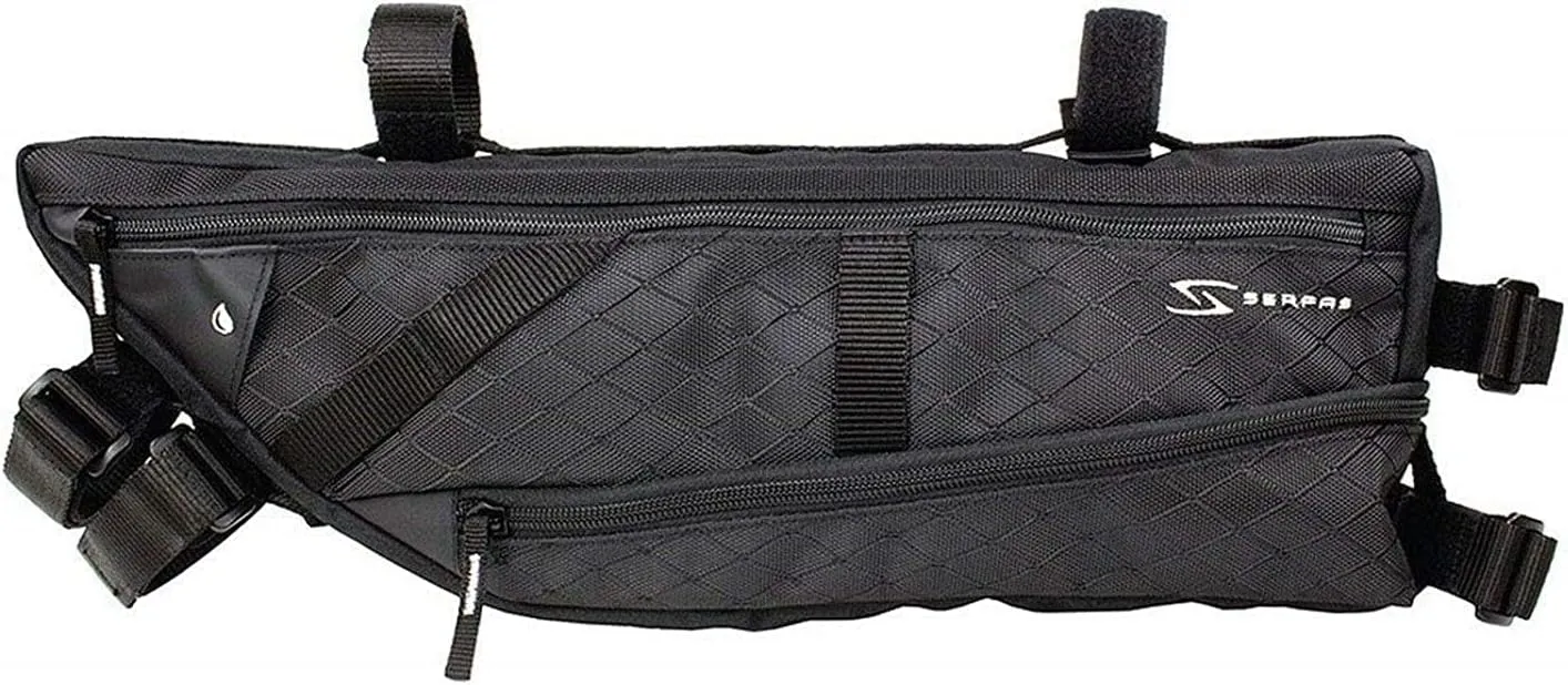 Serfas Ark Expandable Half-Frame Bicycle Bag (Black)