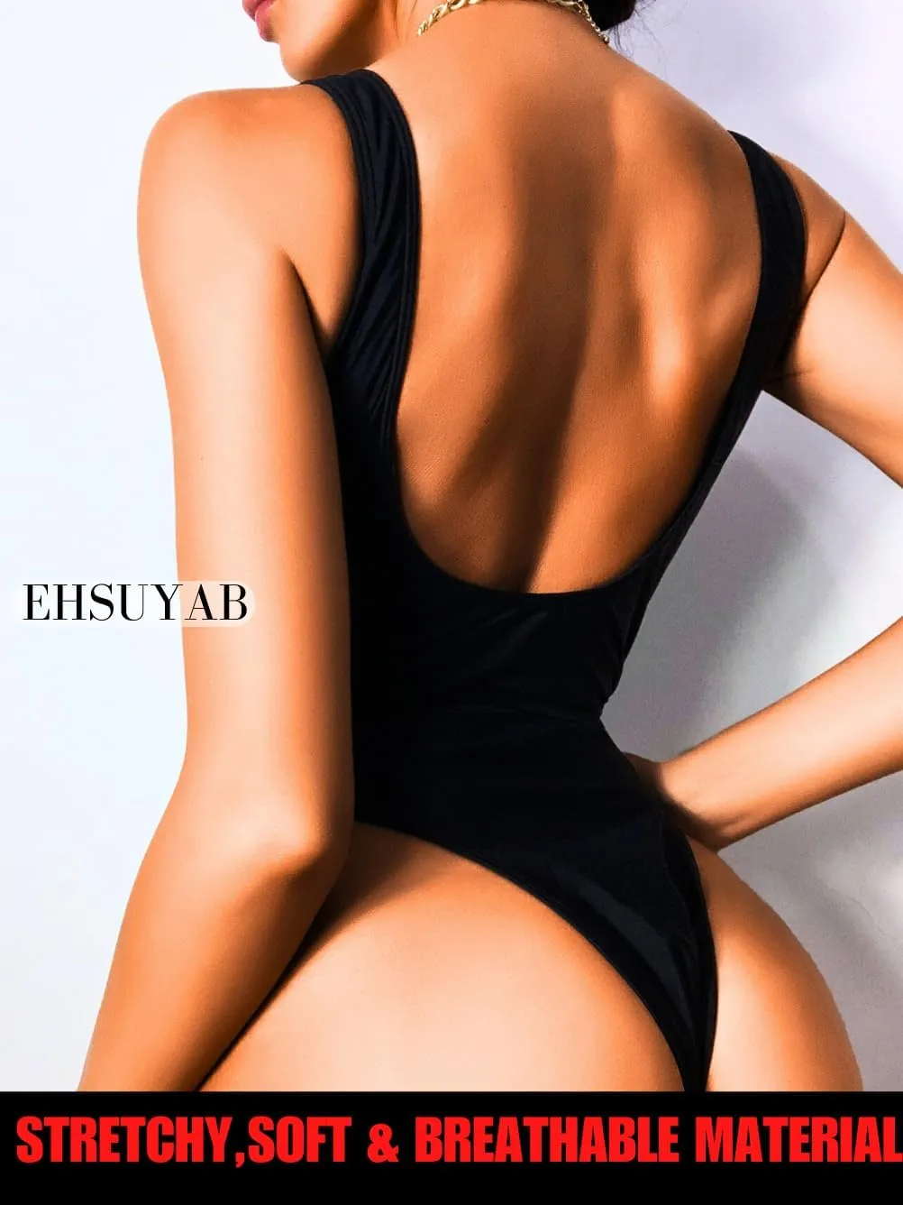Sexy One Piece Swimsuits, High Cut Backless, Plunge Rave Outfits