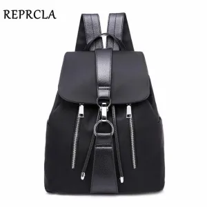Shoulder Mochila Girls Backpacks Bag Quality Backpack Travel Schoolbag Waterproof High Oxford Women Bag End-to-end encryption Fashion REPRCLA Custom design