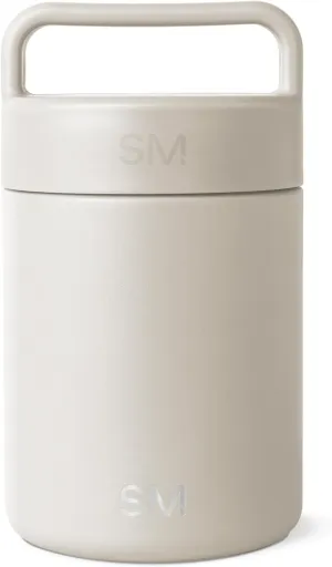 Simple Modern Food Jar for Hot Food | Reusable Stainless Steel Vacuum Insulated Leak Proof Lunch Storage for Smoothie Bowl, Soup, Oatmeal | Provision Collection | 12oz | Almond Birch