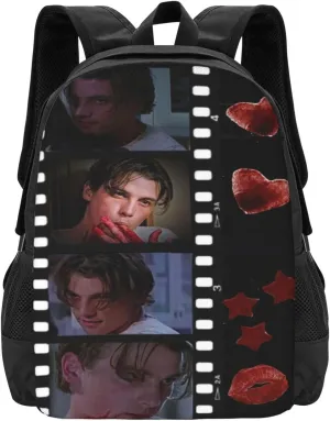 Skeet Actor Ulrich Backpack Laptop Computer Backpacks Travel Bag Double Shoulder Daypack for Work Hiking 15.6 Inch