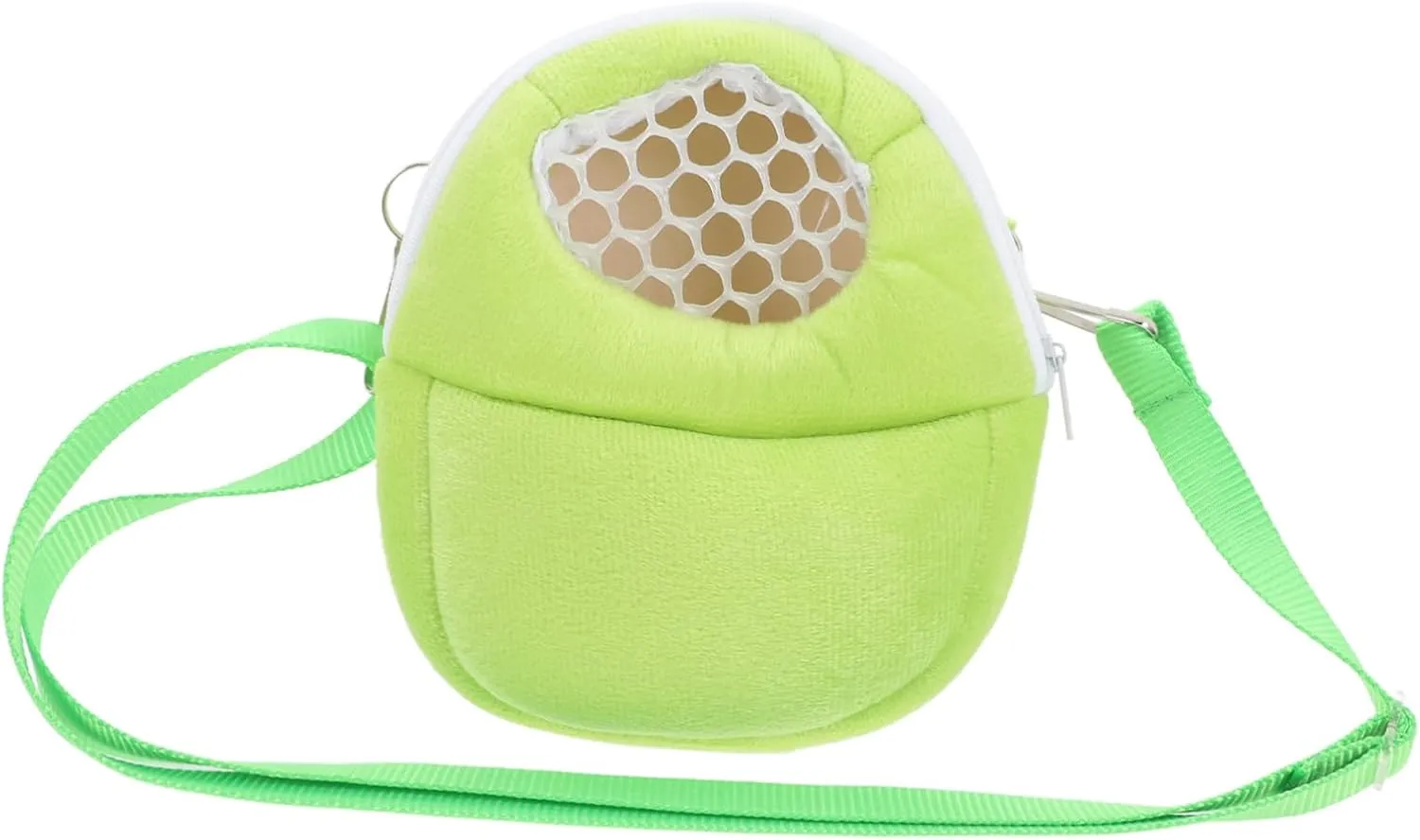 Small Animal Carrier Bag Breathable Mesh Design for Hamsters Squirrels and Guinea Pigs Adjustable Travel Shoulder Bag Versatile for Home Go