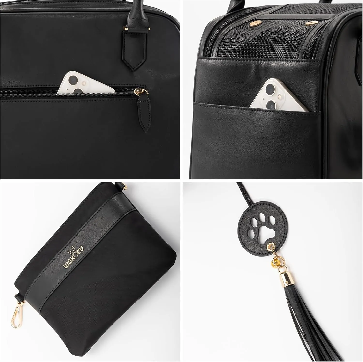 Small Dog Carrier, Dog Travel Bag Puppy Carrier Dog Purse Carrier for Small Dogs Fashinal Dog Carrier Handbag Cat Carrier Dog Purse Gift Shoulder Bag Shopping Travel