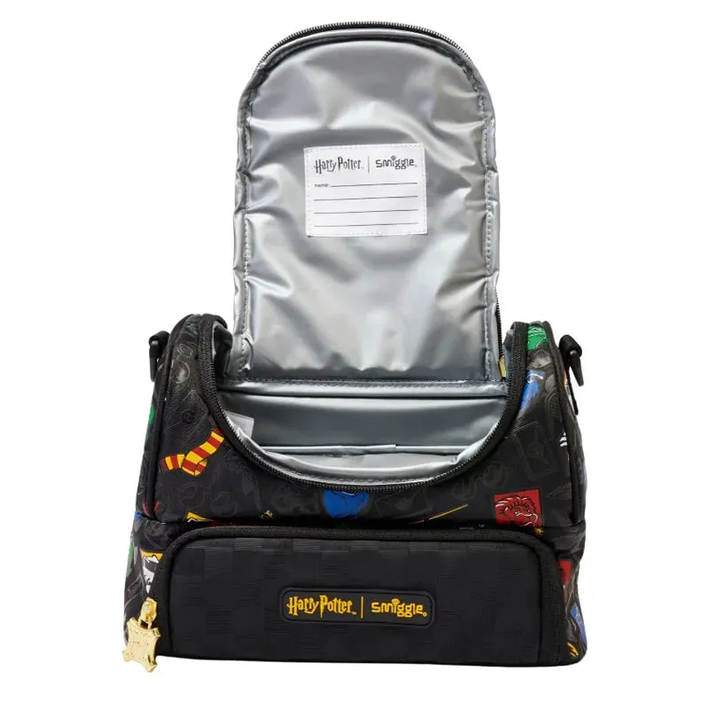 Smiggle Harry Potter Insulated Lunch Bag - Black