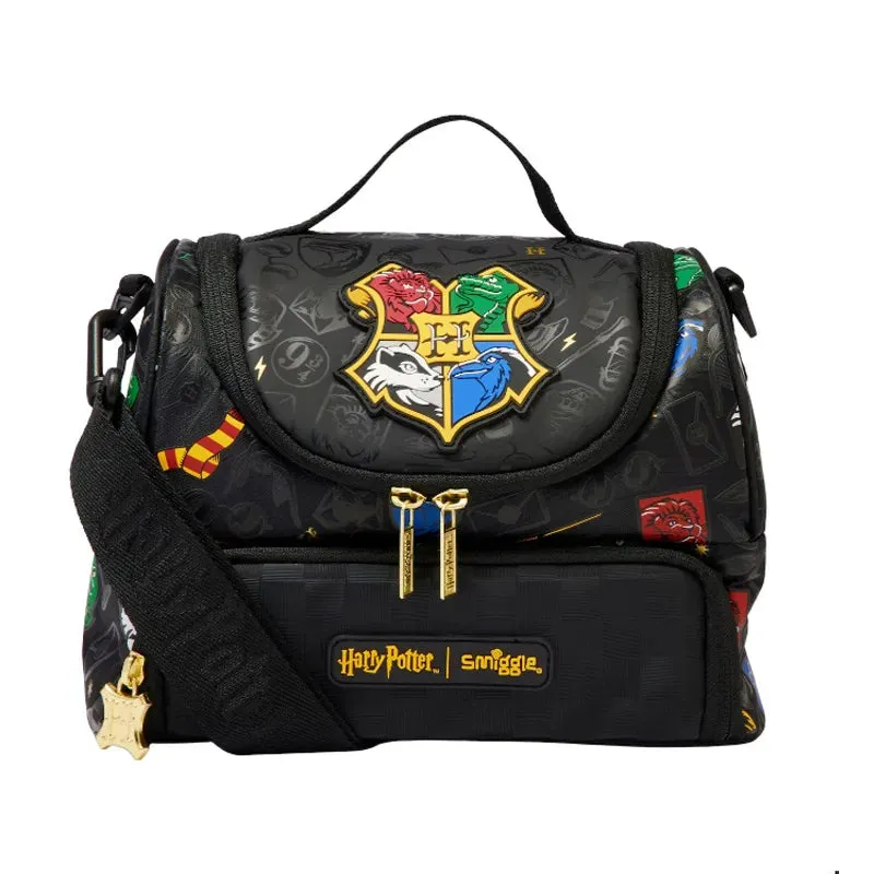 Smiggle Harry Potter Insulated Lunch Bag - Black