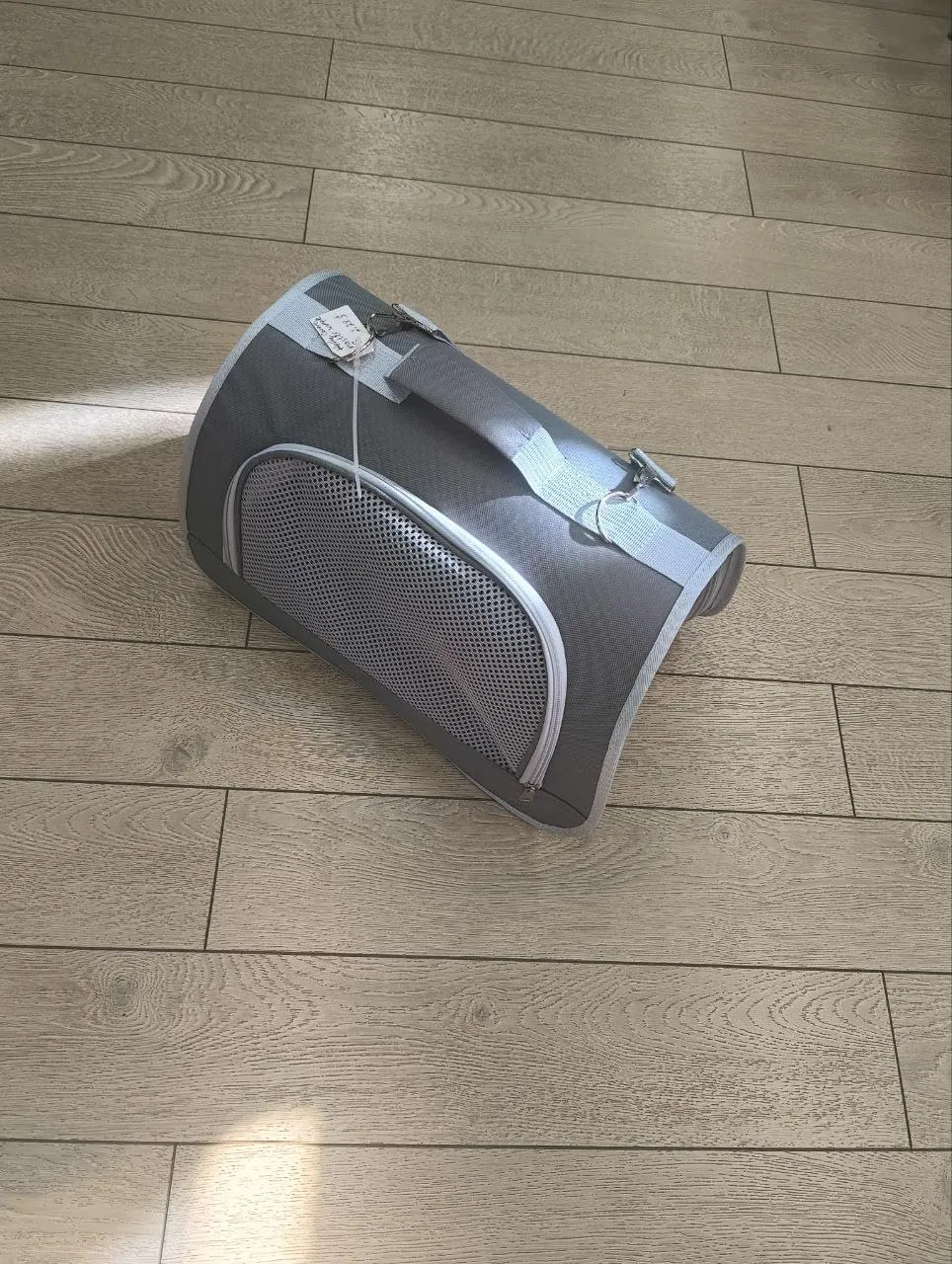 Soft Sided Cat Carrier (16,14 * 10,2 * 10,2 in), Pet Carrier Bag, Airline Approved Duffle Bags, Pet Travel Portable Bag Home for Little Dogs, Cats and Puppies, Small Animals (Small, Beige)