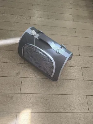 Soft Sided Cat Carrier (16,14 * 10,2 * 10,2 in), Pet Carrier Bag, Airline Approved Duffle Bags, Pet Travel Portable Bag Home for Little Dogs, Cats and Puppies, Small Animals (Small, Beige)