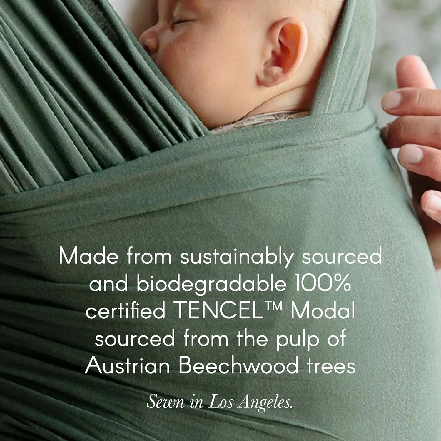 Solly Baby Wrap Carrier, for Newborn to Toddler 8-25 Lbs., Buttery-Soft & Lightweight Fabric, Reduce Crying & Increase Connection, Postpartum Essential, New Mom Gifts, Coastal