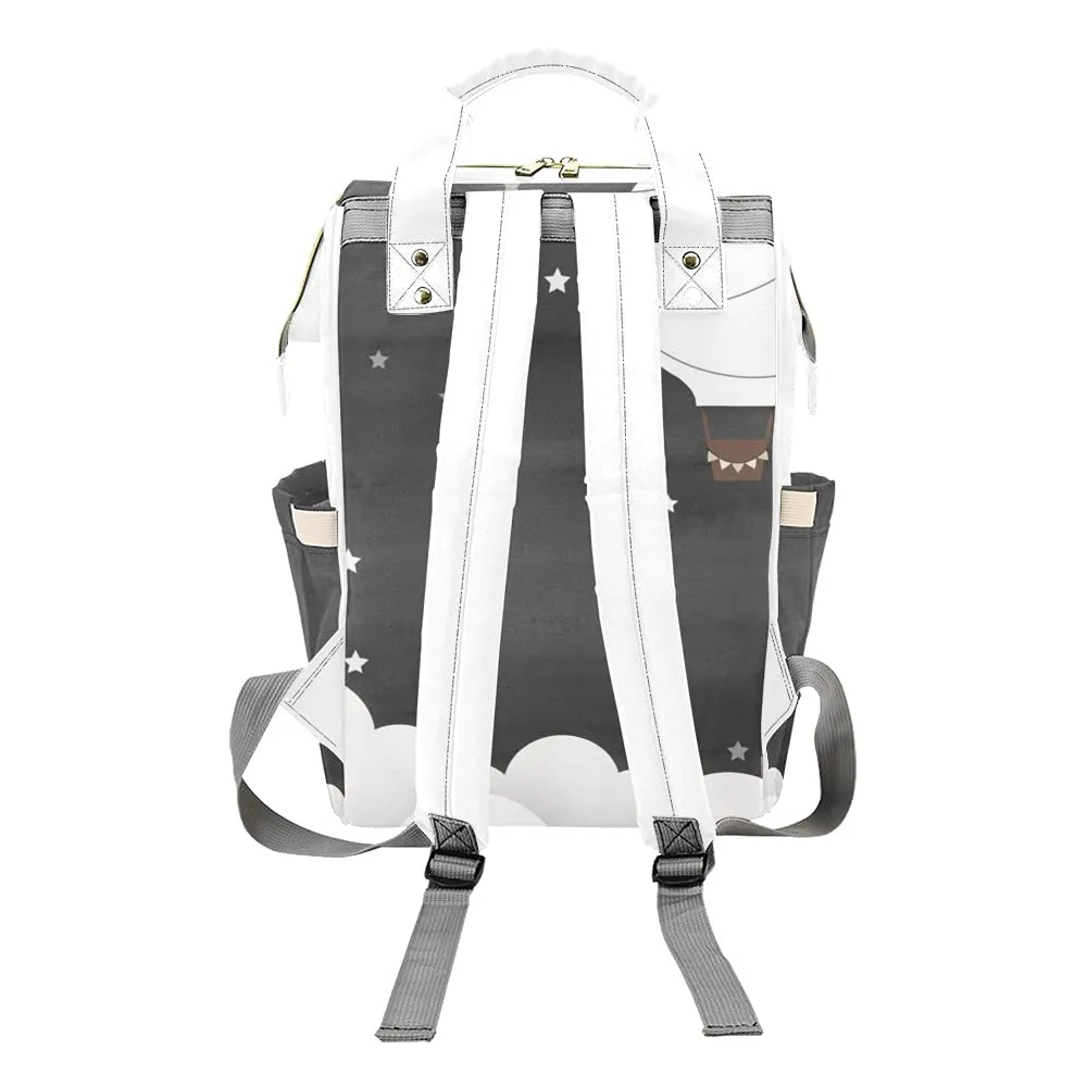 Stars Diaper Bags Backpack with Name Personalized Nursing Nappy Bag Travel Tote Bag Gifts