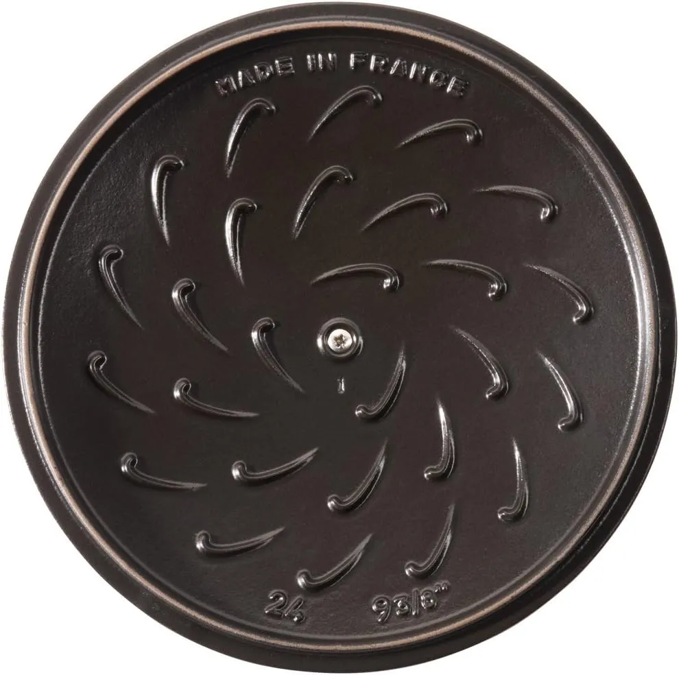 Staub Cast Iron 3.75-qt Essential French Oven - Grenadine, Made in France