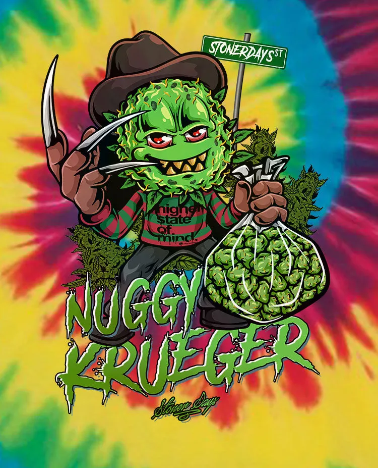 StonerDays Nuggy Krueger Tie Dye Tee