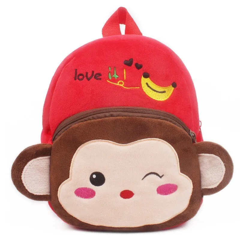 Strawberry Plush Mini Backpack for Kids