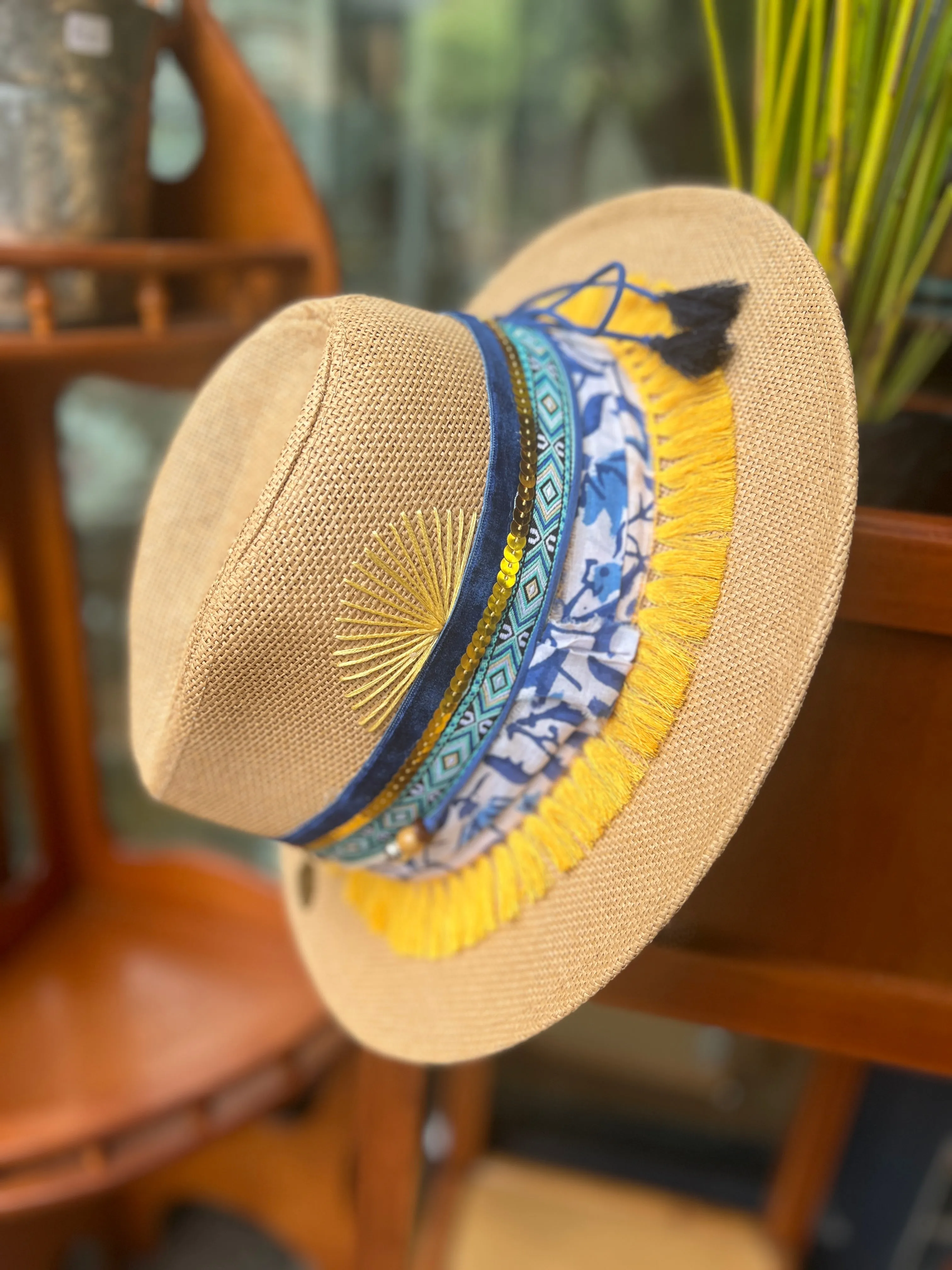 Summer in Cypres Panama Hat [biscuit]