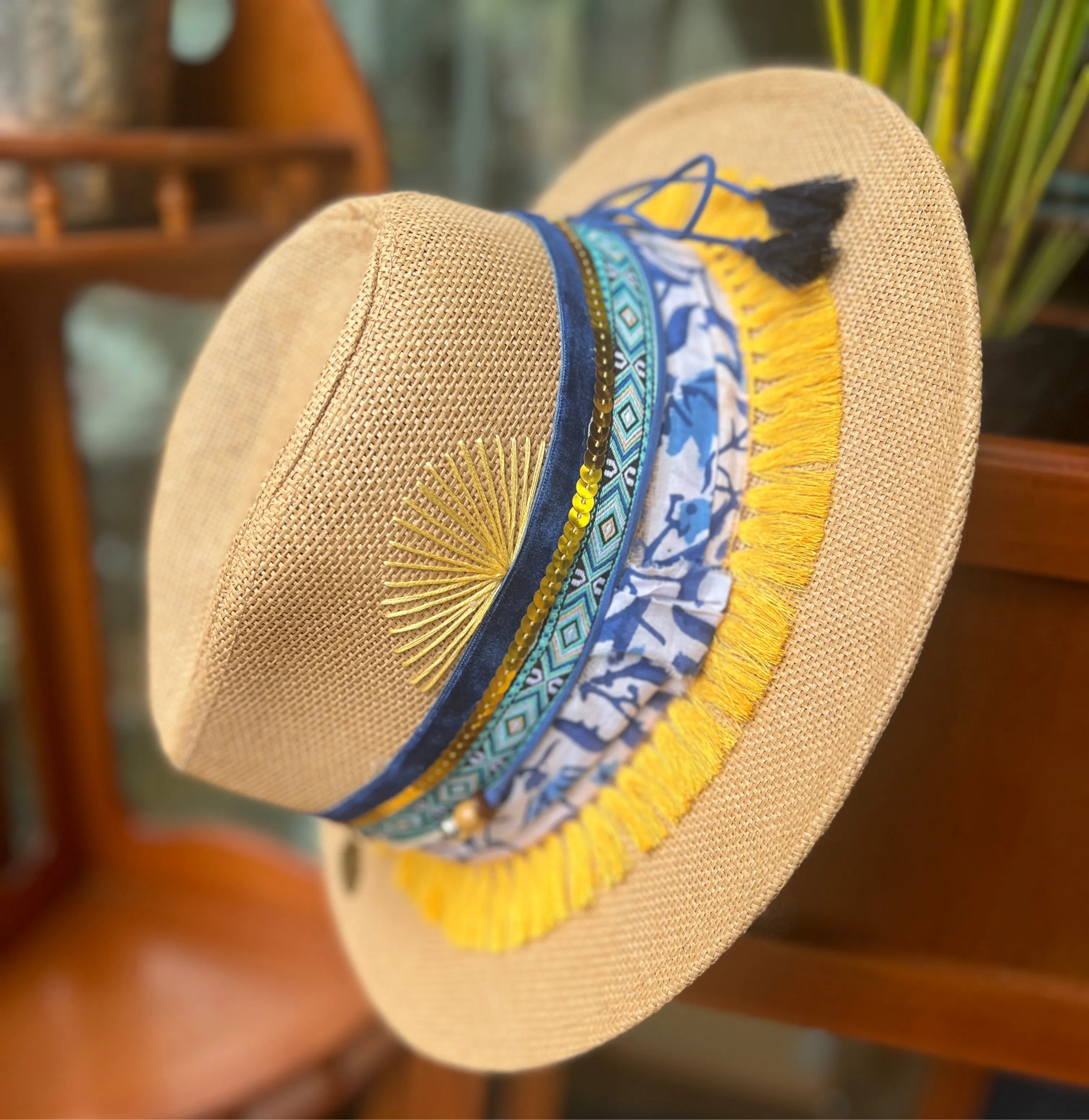 Summer in Cypres Panama Hat [biscuit]