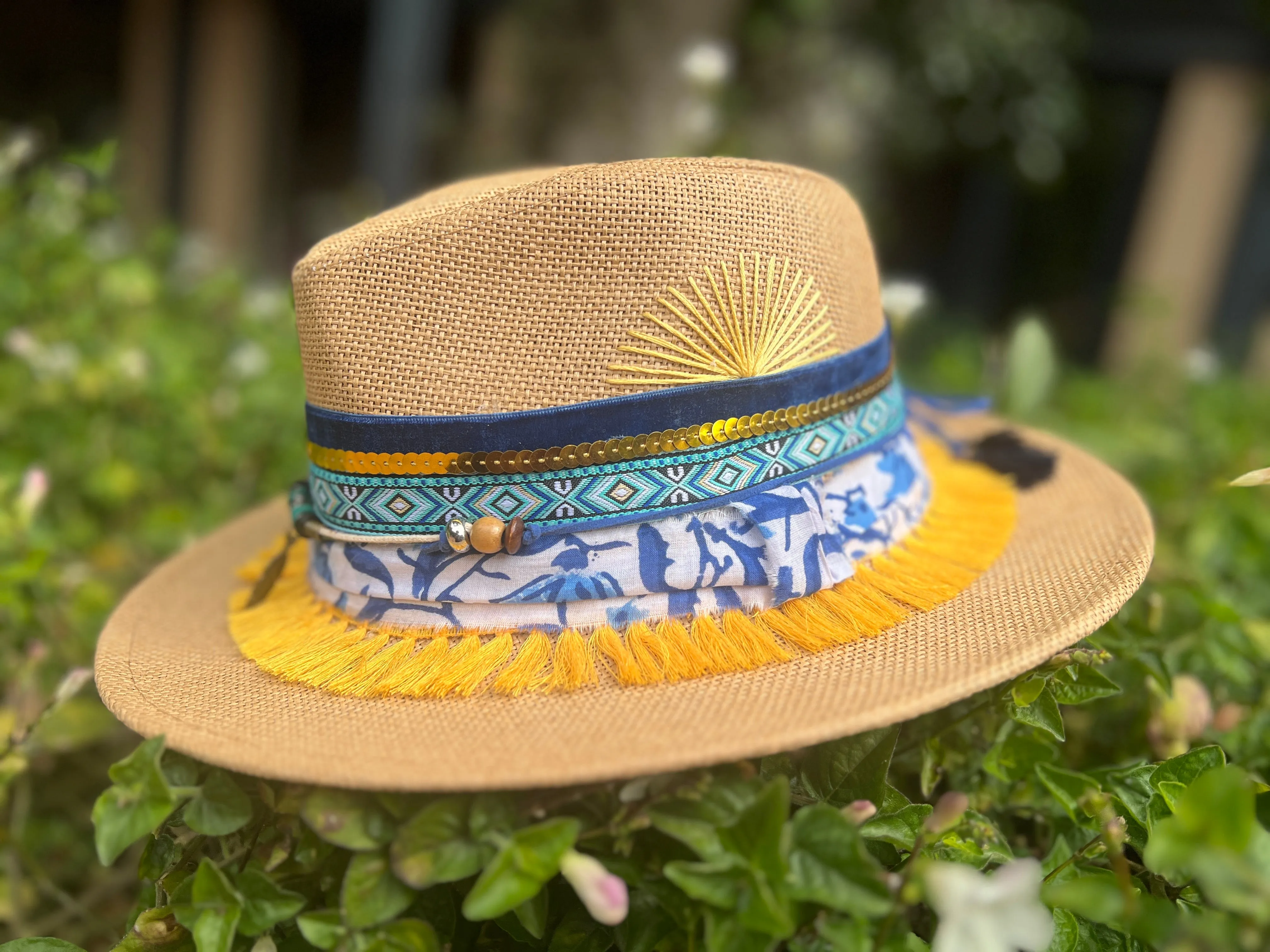 Summer in Cypres Panama Hat [biscuit]