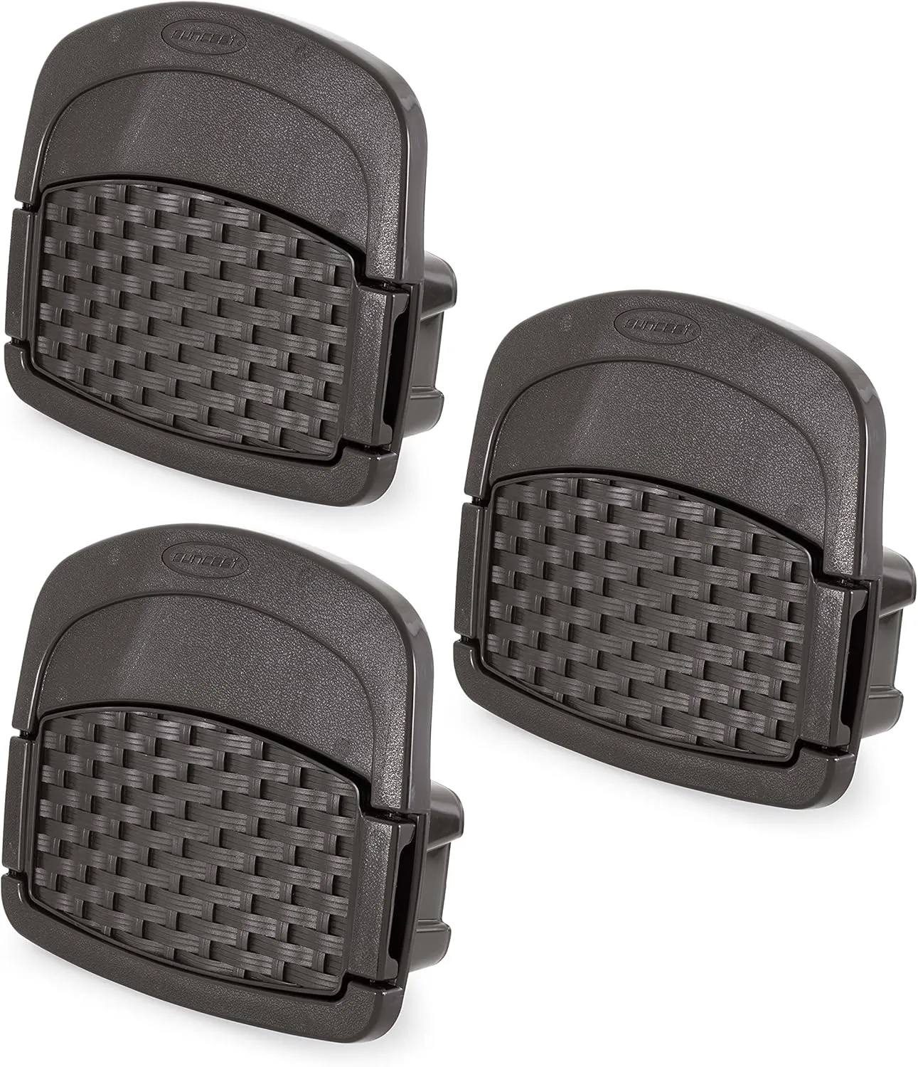 Suncast DHW150 150 Foot Deluxe Wicker Storage Garden Hose Hangout Mount (3 Pack)