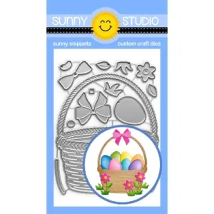 Sunny Studio - Wicker Basket Dies