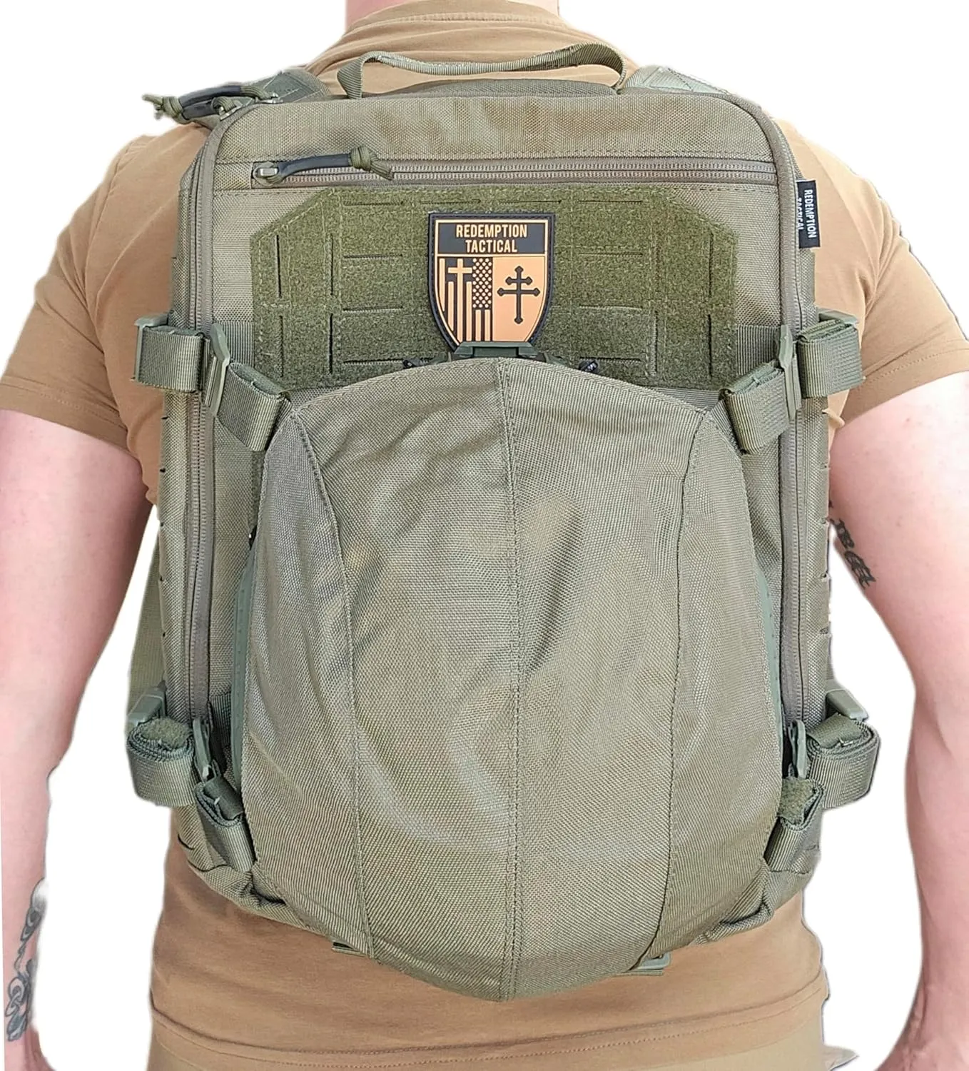 Tactical Airsoft Helmet and Gear Deployment Backpack