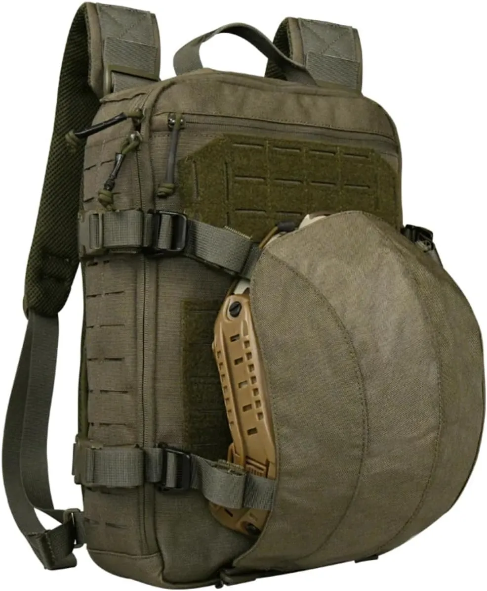 Tactical Airsoft Helmet and Gear Deployment Backpack