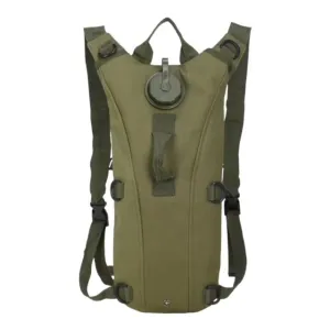 Tactical Hydration Backpack with 2.5L Water Bladder - Olive Drab