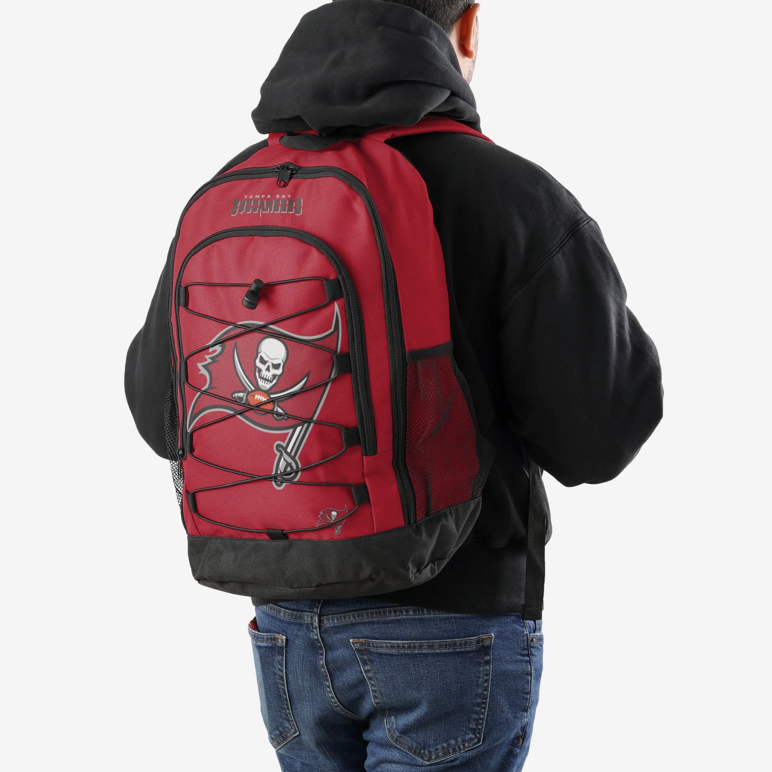 Tampa Bay Buccaneers Big Logo Bungee Backpack