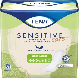 Tena Intimates Ultra Thin Light Incontinence Pad Regular 30 Ct (Pack of 6)