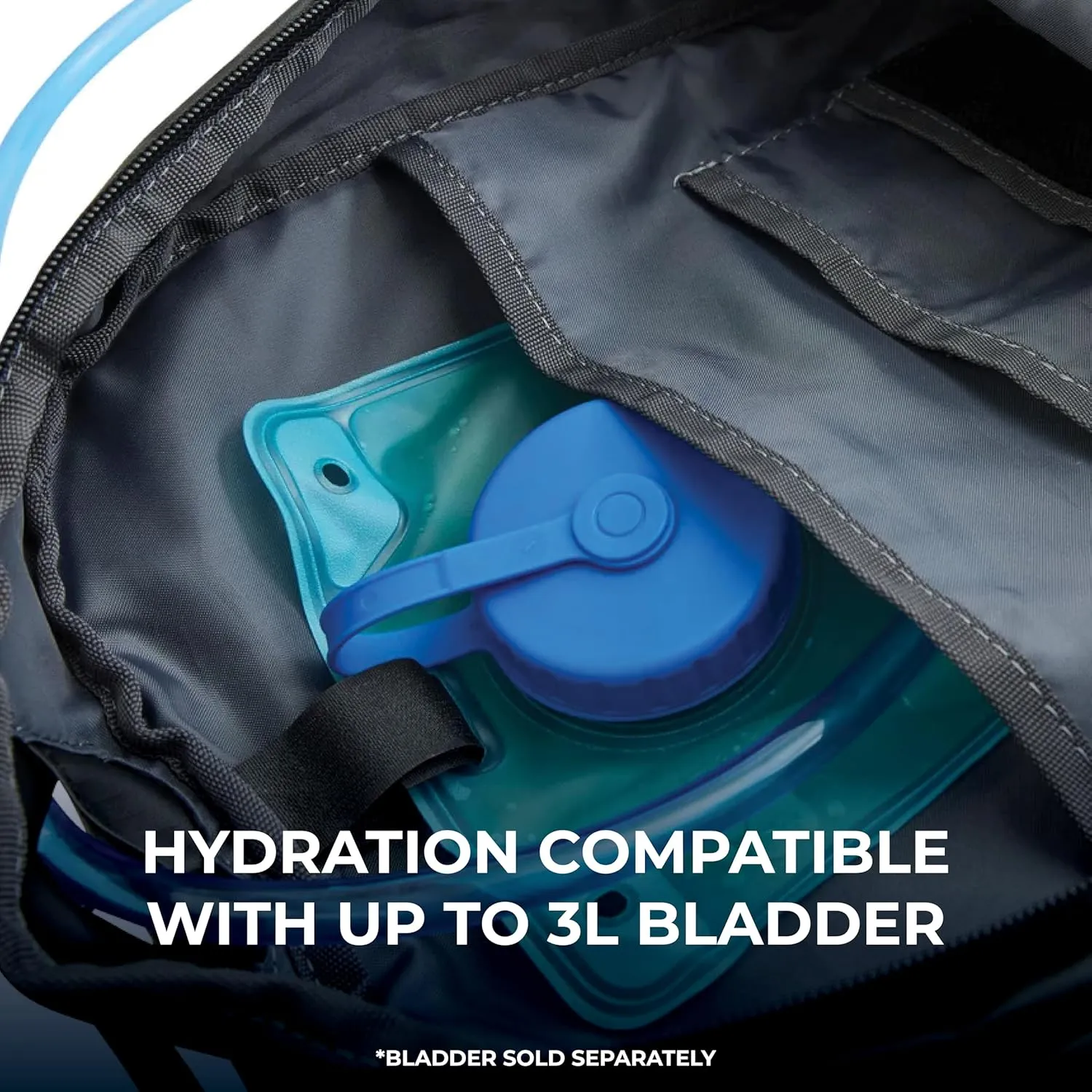 Teton Nanda Travel Backpack, Carry-on Bag, Concealed Laptop Pocket, Hydration Sleeve, Women Kids or Men, Business or College