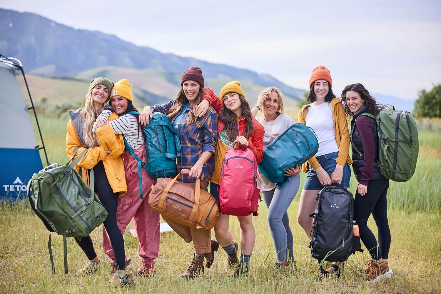 Teton Nanda Travel Backpack, Carry-on Bag, Concealed Laptop Pocket, Hydration Sleeve, Women Kids or Men, Business or College