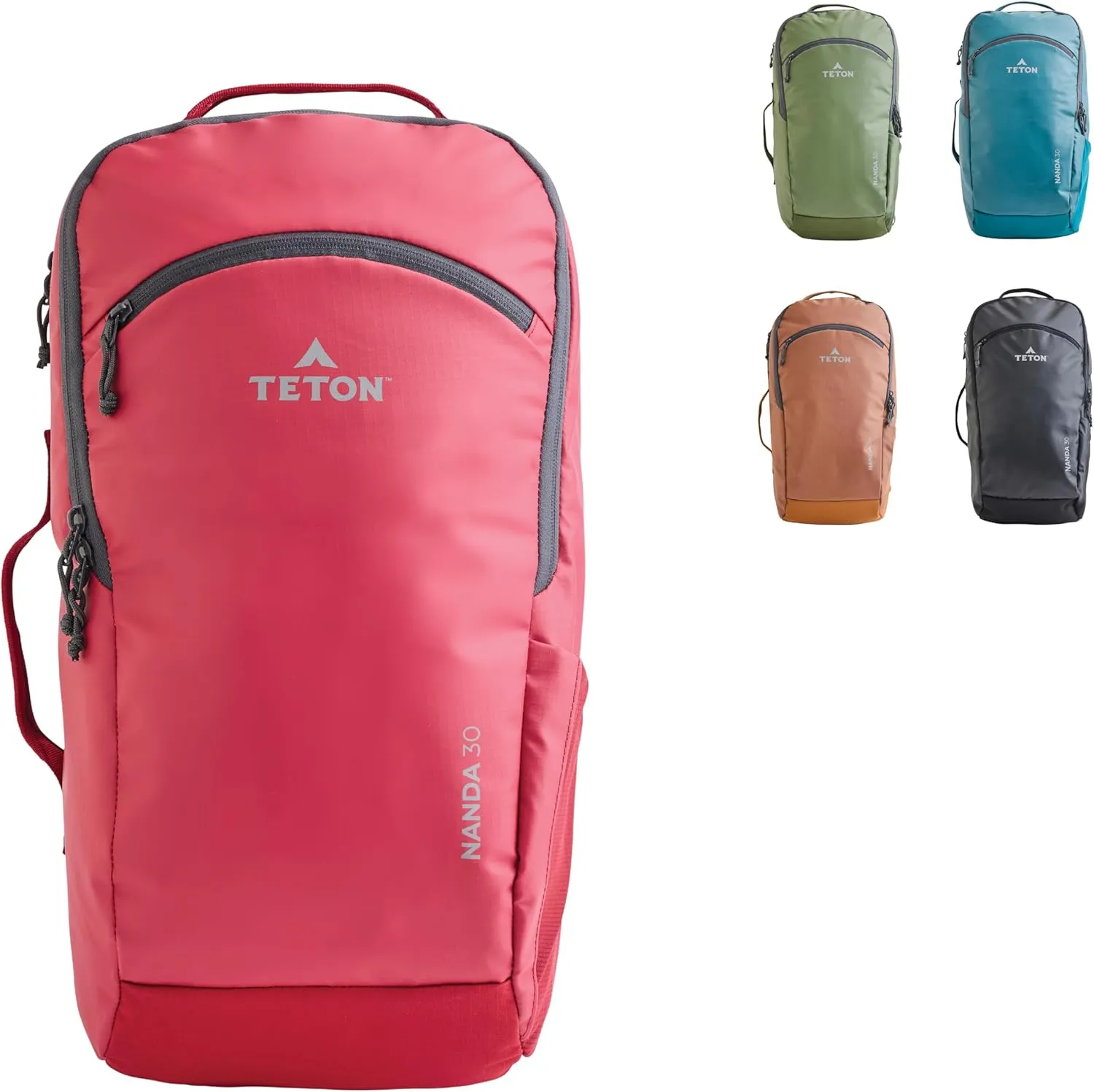 Teton Nanda Travel Backpack, Carry-on Bag, Concealed Laptop Pocket, Hydration Sleeve, Women Kids or Men, Business or College