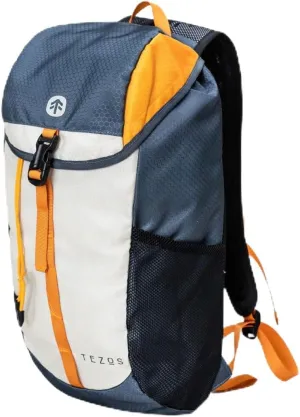 Tezos Juniper Daypack, Lightweight Hiking Backpack and Hydration Pack for Camping, Travel, Biking, and the Outdoors, 16 Liter (Slate Summit)