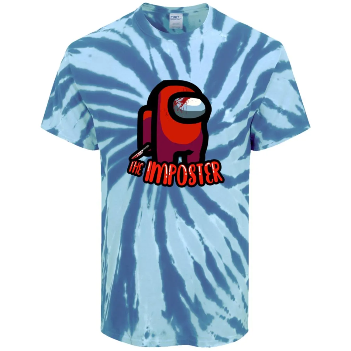 The Imposter Among Us Tie-Dye Music Festival T-Shirt