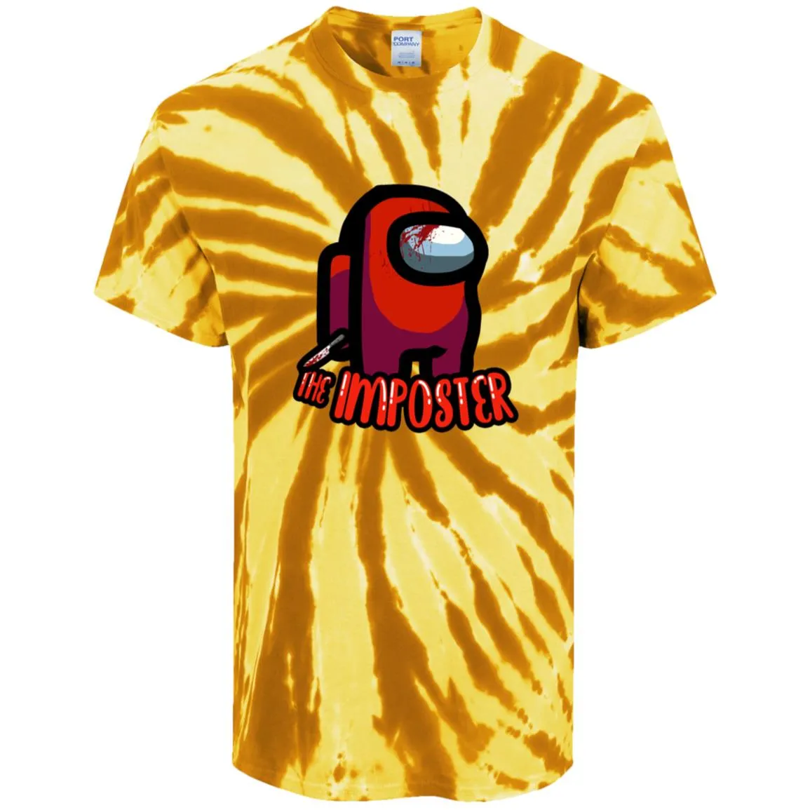 The Imposter Among Us Tie-Dye Music Festival T-Shirt
