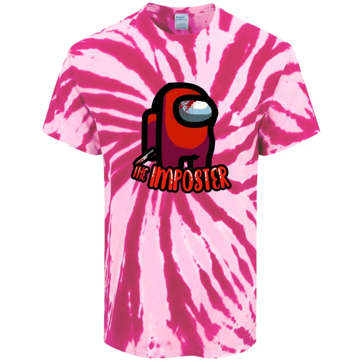 The Imposter Among Us Tie-Dye Music Festival T-Shirt