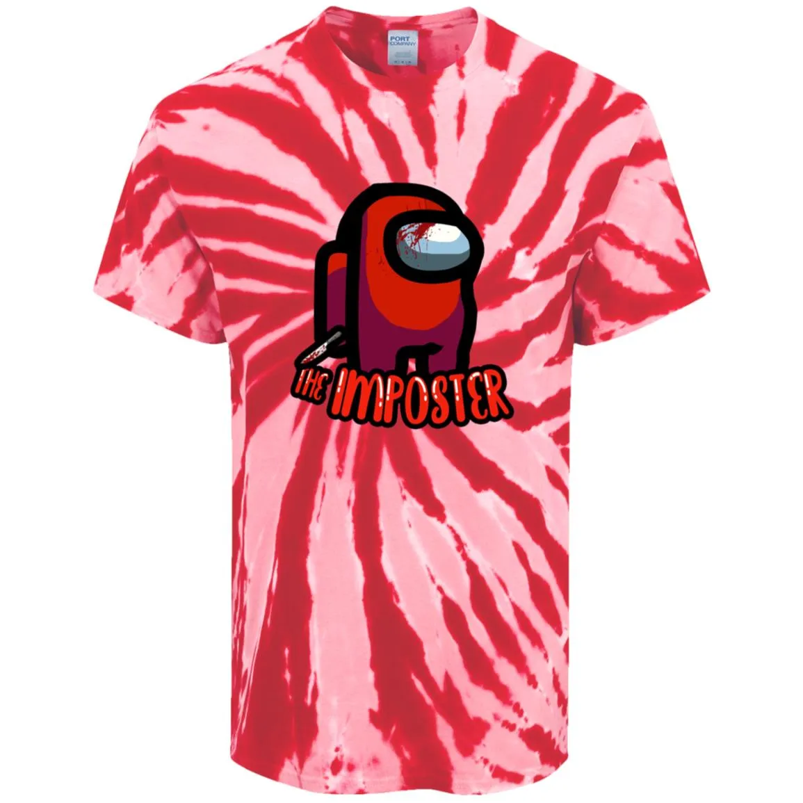 The Imposter Among Us Tie-Dye Music Festival T-Shirt